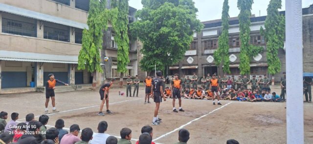 Volley Ball Match – Staff Vs Students (4)