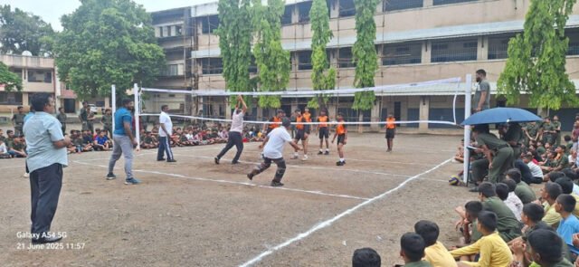 Volley Ball Match – Staff Vs Students (5)
