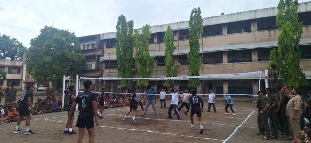 Volley Ball Match – Staff Vs Students (9)